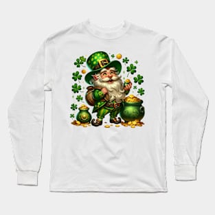 St Patricks Day Leprechaun Long Sleeve T-Shirt